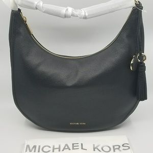 Michael Kors Lydia/Large Hobo/Black